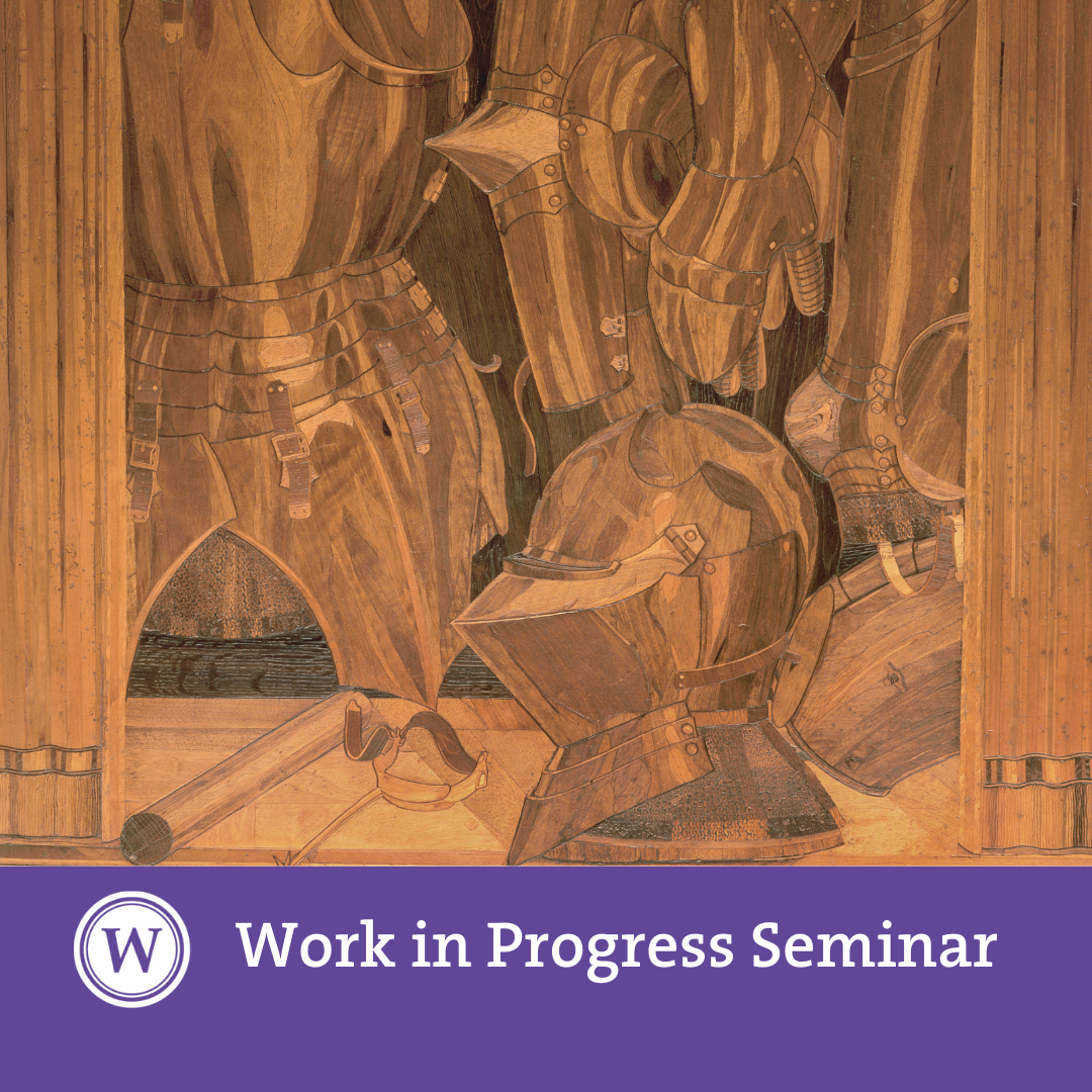 Work in Progress - Marta Ajmar: 'Looking into Renaissance Wood Intarsia: Material Mimesis, Embodied Disegno and Remaking'