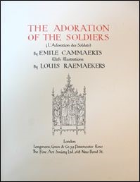 Poetry, Propaganda & Scholarship: Belgium in London, 1914-1948. The Émile Cammaerts papers at Senate House Library
