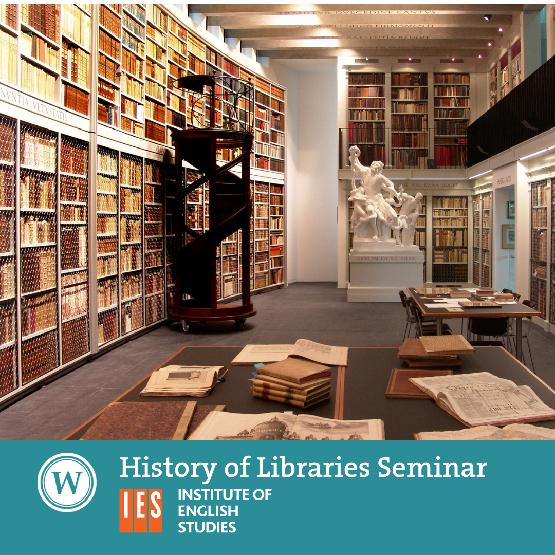 History of Libraries Seminar - 'Private Library Catalogues as Sources for Library History: an Appreciation’